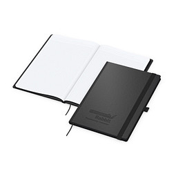 Geiger-Notes Notizbuch Black-Book Bestseller, DIN A4, inkl. Prägung, schwarz