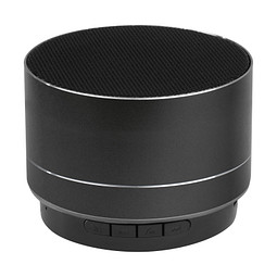 Bluetooth Lautsprecher aus Aluminium, schwarz