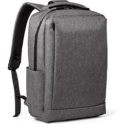 BOLOGNA. Laptop-Rucksack für 15.6'' aus 300D Polyester, Grau