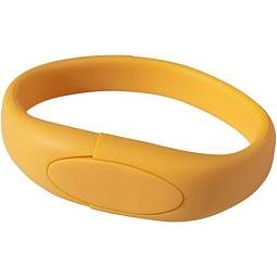 Bracelet USB-Stick, orange, 2GB
