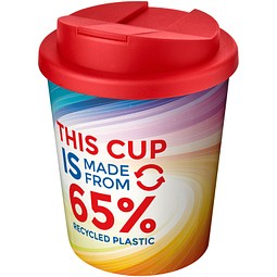 Brite-Americano Espresso Eco auslaufsicherer Isolierbecher, 250 ml, rot