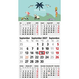 Geiger-Notes Monatskalender Budget 5 Bestseller, inkl. Druck