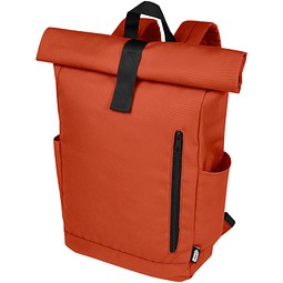 Byron 15,6 GRS RPET Roll-Top Rucksack 18 L, Brick