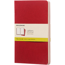 MOLESKINE® Notizbuch Cahier Journal L, blanko, cranberry red
