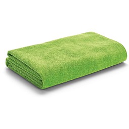 CALIFORNIA. Strandtuch aus Mikrofaser (250 g/m²), Hellgrün