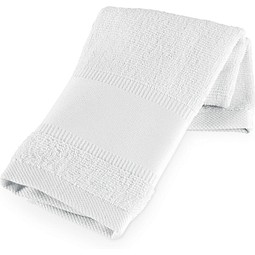 CANCHA. Sporthandtuch aus Baumwolle (380 g/m²), Weiß