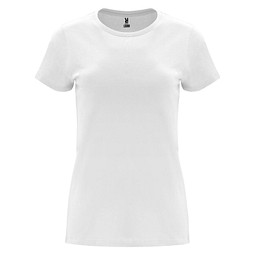 Capri T-Shirt für Damen, weiss, M
