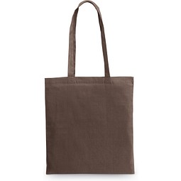 CARACAS. Tragetasche aus 100% Baumwolle (140 g/m²), Braun