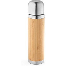 CEYLON. Thermoskanne aus Bambus und Edelstahl 450 ml, Natur