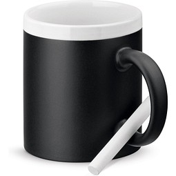 CHALKIE. Tasse aus Keramik 360 mL, Weiß
