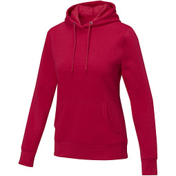 Charon Damen Kapuzenpullover, rot, 4XL