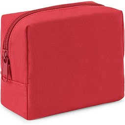 CHLOE. Kosmetiktasche aus hochdichtem 600D-Polyester, Rot