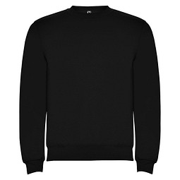 Clasica Sweatshirt mit Rundhalsausschnitt Unisex, schwarz, M