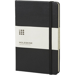 MOLESKINE® Notizbuch Classic Hardcover L, kariert, schwarz