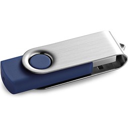 CLAUDIUS 8GB. USB-Stick 8 GB mit Metallclip, Blau