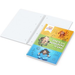 Collegeblock Wire-O Bestseller, A4, 50 Blatt