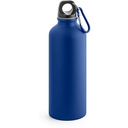 COLLINA. Aluminiumflasche mit Karabiner 540 ml, Dunkelblau