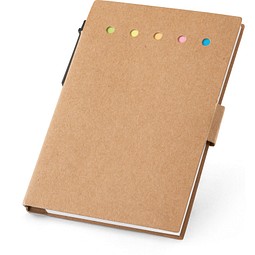 COOPER. Haftnotizblock, 6 farbigen Sätzen, Natur