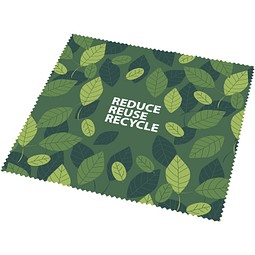 Cori Großes Reinigungstuch aus recyceltem PET, weiss