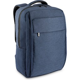 COVENTRY. Gepolsterter Laptop-Rucksack aus 300D recyceltem hochdichtem Polyester und 210D recyceltem Polyesterfutter 15.6", Dunkelblau