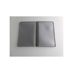 CreativDesign® Ausweistasche 4-fach Velours schwarz