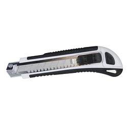 Cuttermesser Pro, weiß/schwarz
