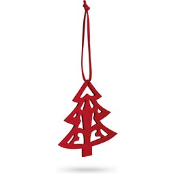 DARIO. Weihnachtsfiguren zum Aufhängen, Rot