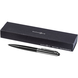 Dash Stylus-Drehkugelschreiber, schwarze Mine, schwarz