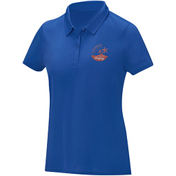 Deimos Poloshirt cool fit mit Kurzärmeln für Damen, blau, L