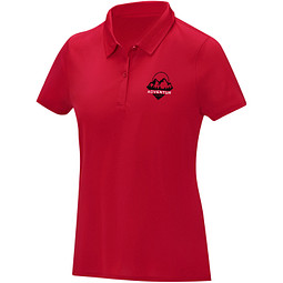 Deimos Poloshirt cool fit mit Kurzärmeln für Damen, rot, XL