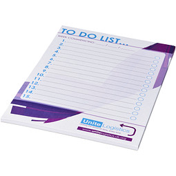 Desk-Mate® A5 Notizblock, 100 Blatt, weiß
