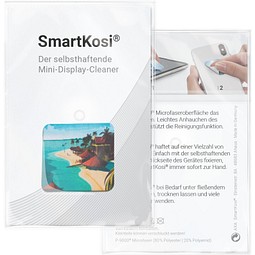POLYCLEAN Mini-Display-Reiniger SmartKosi 28 x 28 mm, inkl. Druck