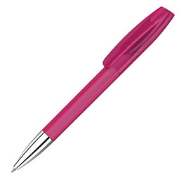 uma® Kugelschreiber Coral, blaue Mine, magenta