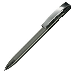 uma® Kugelschreiber Sky, blaue Mine, anthrazit-transparent