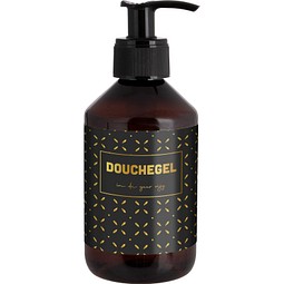 Duschgel Apotheke-Flasche, Braun