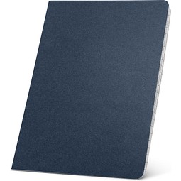 ECOWN. Notizbuch A5 mit linierten Blättern, Blau