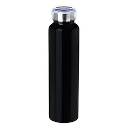 Edelstahl-Thermosflasche 750 ml mit doppelwandiger Vakuum-Isolierung glänzend lackiert