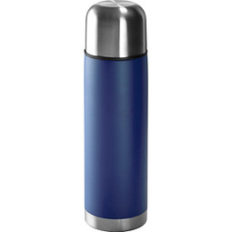 Edelstahl Vakuum-Isolierkanne, 500 ml, blau