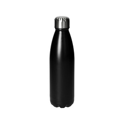 Edelstahlflasche Colare, 0,70 l, einwandig, schwarz