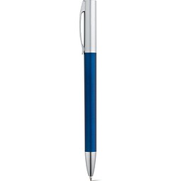ELBE. Kugelschreiber mit Drehmechanik, Metallclip, Blau