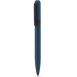 ELSIE ROUND. Kugelschreiber aus Metall (60% recycelt) mit abgerundetem Design, Blau