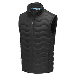 Epidote GRS isolierter Daunen-Bodywarmer aus recyceltem Material für Herren, schwarz, S