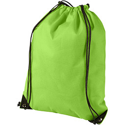 Evergreen Premium Non Woven Sportbeutel, apfelgrün