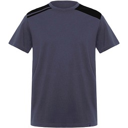 Expedition Kurzärmeliges T-Shirt für Herren, 160 g/m2, blei/schwarz, M