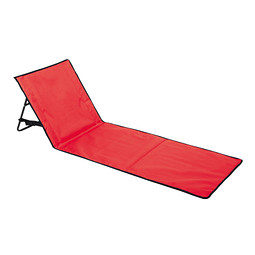 Faltbare Strandmatte SUNNY BEACH,rot