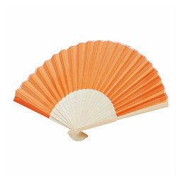 Faltbarer Fächer BAMBOO COOL,orange