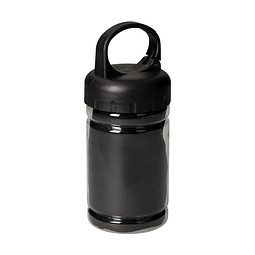 Fitnesshandtuch Keep Cool, schwarz