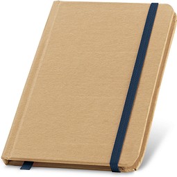 FLAUBERT. Notizbuch mit Hardcover aus Karton, 160 unlinierten, Dunkelblau