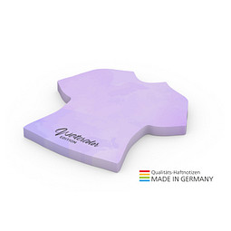 Geiger-Notes Haftnotiz Form aus 72 x 72 mm, 50 Blatt, inkl. Druck, T-Shirt