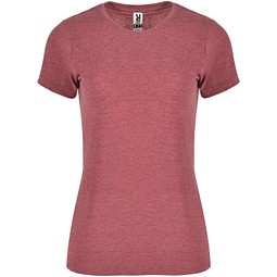 Fox T-Shirt für Damen, Heather Garnet, 2XL